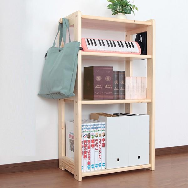 フリーラック 棚 オープンラック 子ども用 子供部屋 木製 北欧 おしゃれ