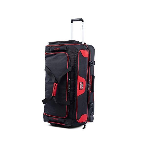 Travelpro Bold-Drop Bottom Wheeled Rolling Duffel Bag， Red， 30-Inch 並行輸入品