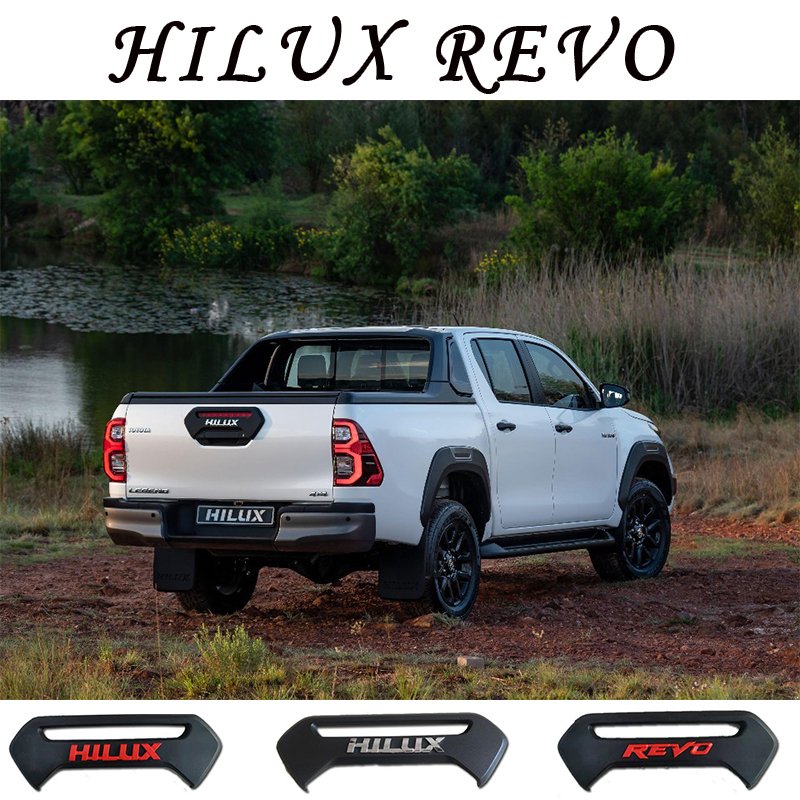 当季大流行 15-21対応 テールゲットガーニッシュ HILUX REVO ハイラックス マイナーチェンジ リアゲット バックドア 外装 アクセサリー  タイプ:Ｃ - escutai.com