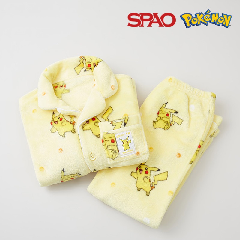 子供用 冬用パジャマ ポケモン(ピカチュウ) 110-160