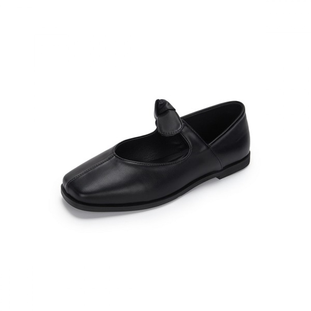 (ムック) エムムックアイビーリボンフラットブラック 516423808ZA