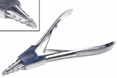 リングオープンプライヤー（スモール） 対応ゲージ 20G 18G 16G 14G 12G 10G 8G キャプティブビーズリング 玉を外す ボディピアス 工具 ピアッシング sroxxxxxxxxxx