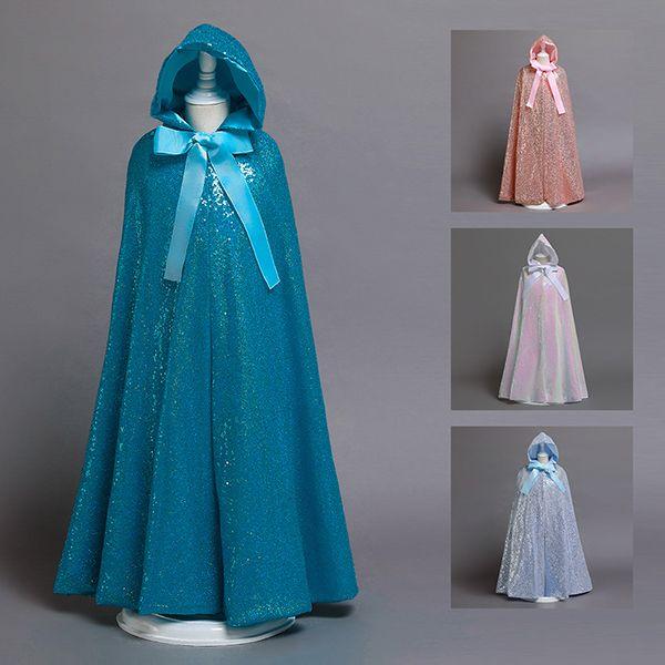 「新作入荷* 短納期」プリンセスドレス キッズ マント プリンセス リボン結び 帽子付き 刺繍　マント コスプレ衣装 なりきり お姫様 クリスマス サンタ 衣装 プレゼント 子供ドレス