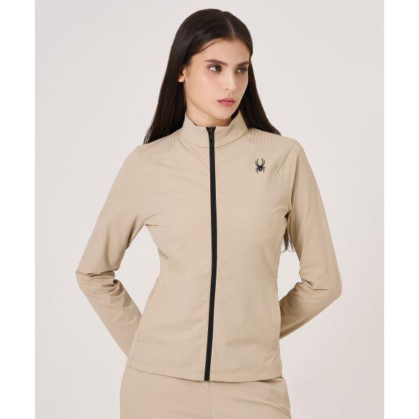 女性用デュアルストレッチジップアップ SPKFCNFT251WBEG 659837