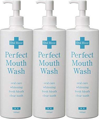【3個セット】セイムトゥー パーフェクトマウスウォッシュ 500ml