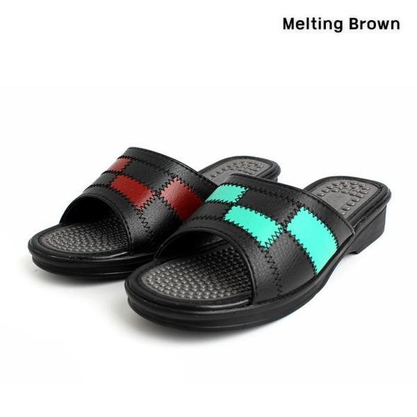 女性 デイリー チェック スリッパ オフィスシューズ 3.5cm 4,540円