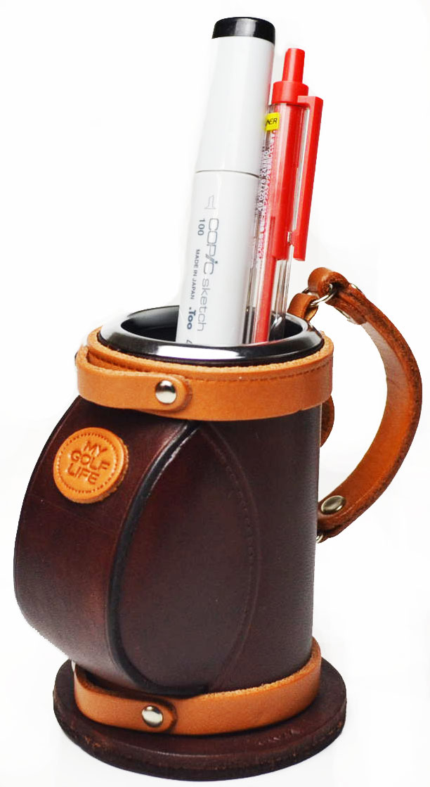 ゴルフバッグ ペンスタンド レザー/本革 VANCA/バンカクラフト 5,940円