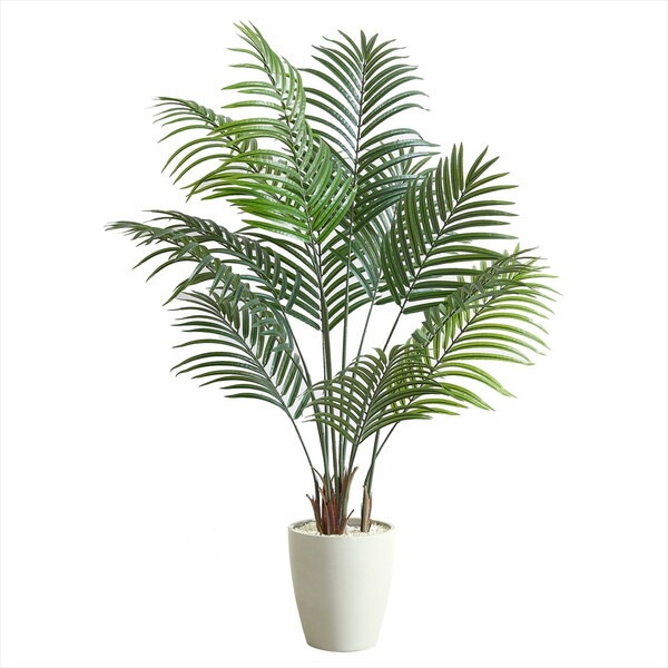 アーバン通商 フェイクグリーン アレカヤシ 1400mm ARE-140IV アイボリー メーカー直送