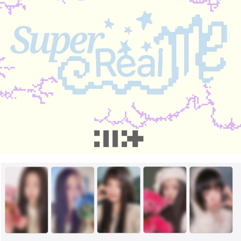 [M&D FANSIGN PHOTOCARD 5EA]ILLIT 1st Mini Album SUPER REAL ME(NO ALBUM,ONLY PHOTOCARD)