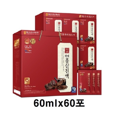 ザ·ゾーン 健康 皇帝 紅参エキス 60ml x 60包