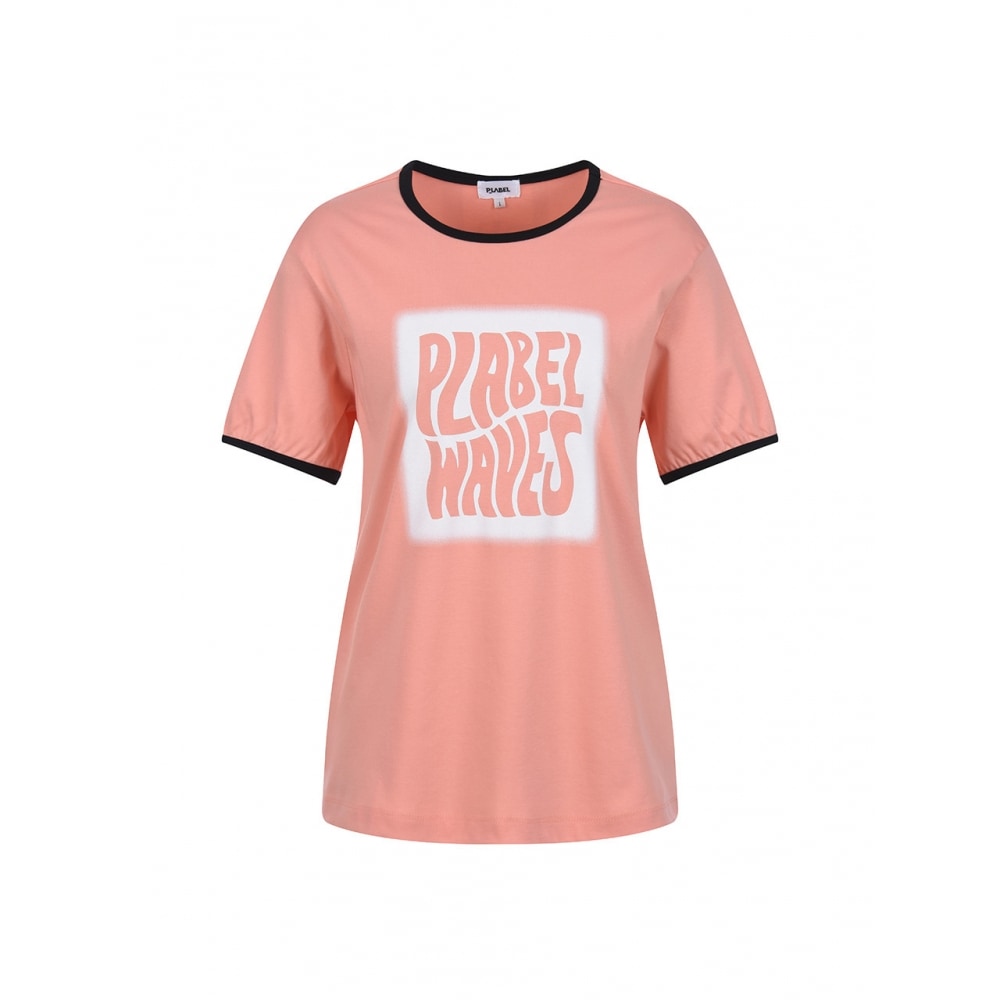 P LABEL P LABEL ウェーブ配色Tシャツ MW3ME275 CRL 9,184円