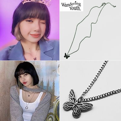 Qoo10] WANDERING YOUTH BLACKPINKリサ着用ブラックビンテ