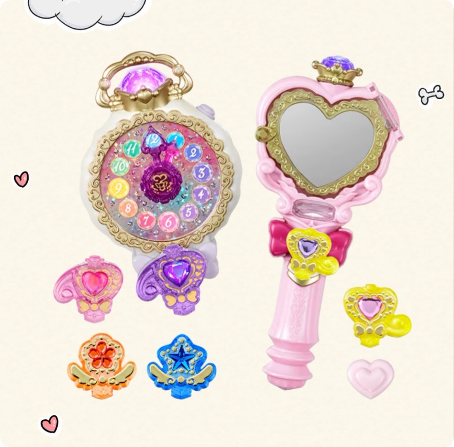 名探偵プリキュア！ ジュエルキュアウォッチ＆プリキットミラールーペセット 対象年齢：3歳～