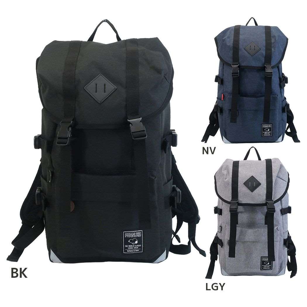 スヌーピー デイパック 多機能 スクリュック ロゴスタイル ピーナッツ マリモクラフト プレゼント 中学生 高校生 女の子 男の子 キャラクター グッズ シネマコレクション