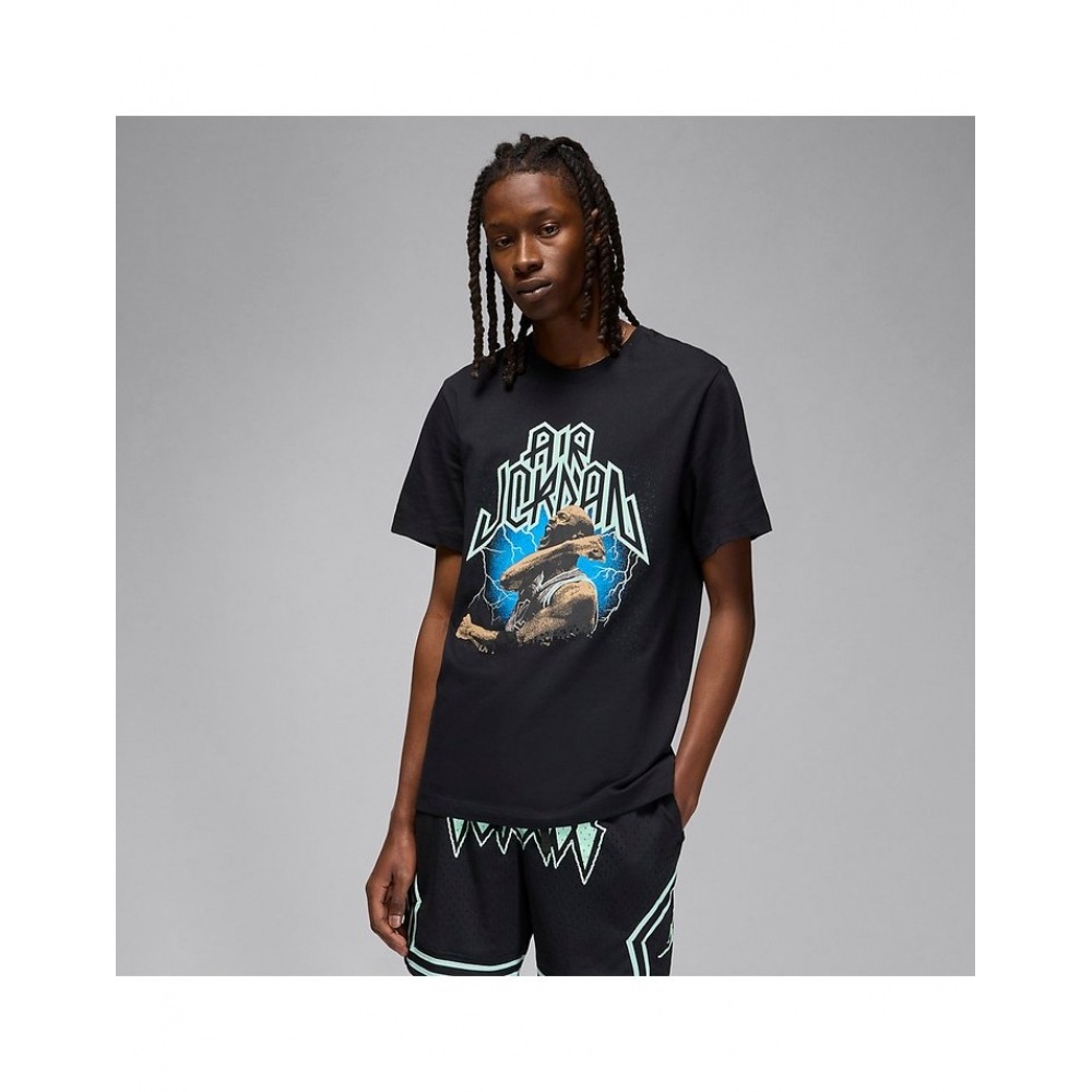 ナイキジョーダンドライフィットグラフィック T シャツブラック FN6016-010