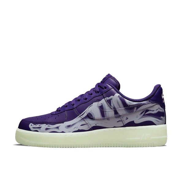 エア フォース 1 パープル スケルトン 28.5cm Nike Air Force 1 Purple Skeleton CU8067-500