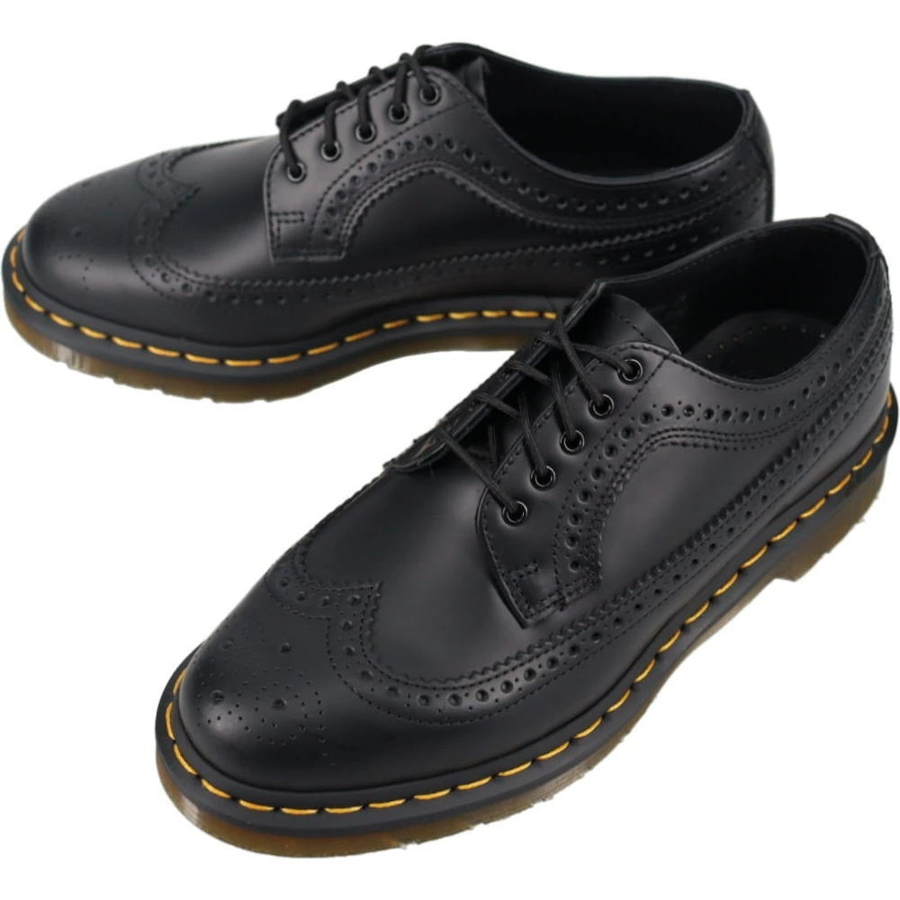 正規品 3989 イエローステッチ ブローグ シューズ 22210001