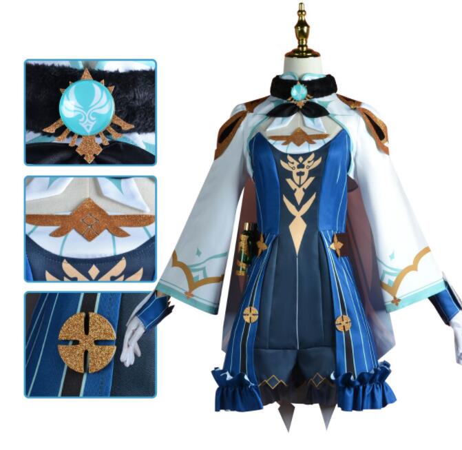 コスチューム 衣装 仮装 コスプレセット変装 西風騎士団 コスプレ服 スクロース げんしん 原神 スーツ ハロウィン 2023年新作入荷コスプレ