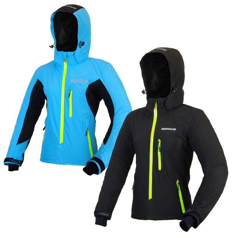 BENKIAバイクジャケット　女性らしいデザイン 新作ジャケット メーカ保証　登録商標番号58387