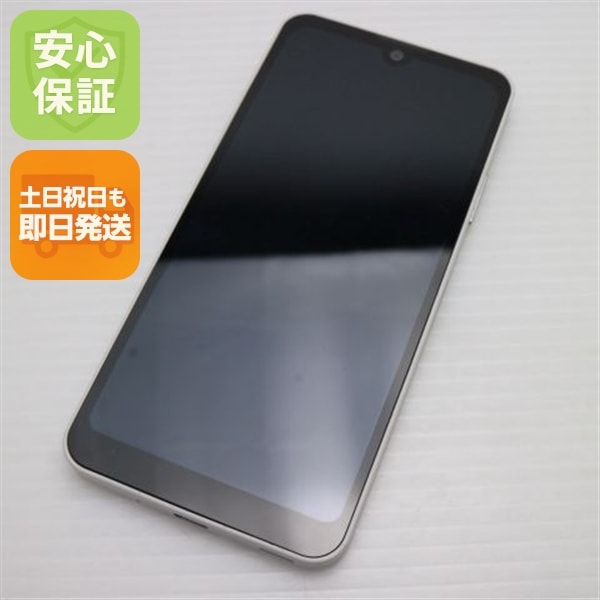 美品 SH-53D AQUOS wish3 ホワイト DoCoMo スマホ SHARP 即日発送 土日祝発送OK 88