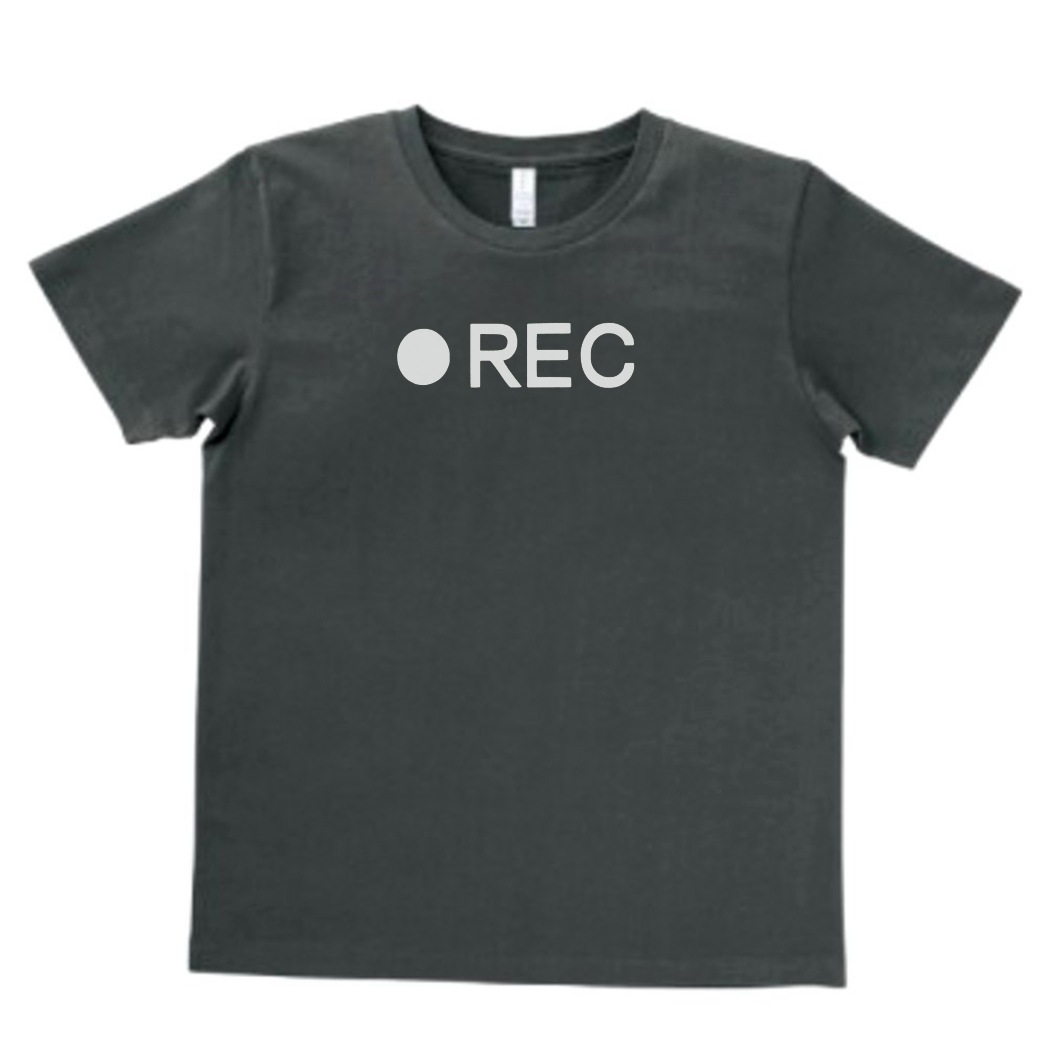 デザイン Tシャツ REC マート 期間限定60％OFF! スモーク MLサイズ 録音