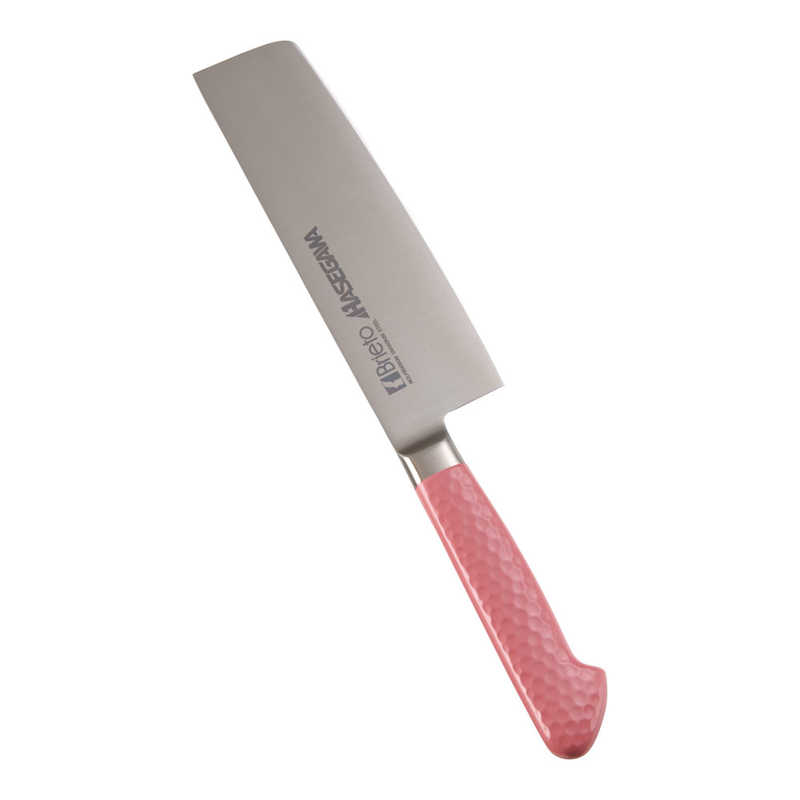 長谷川化学工業　抗菌カラー庖丁 菜切 16cm　MNK-160 ピンク AKL1016PI