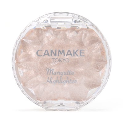 他サイト： キャンメイク クリーム むにゅっとハイライター 01 ムーンライトジェム 3.8g 生レアハイライター 密着 サラサラ ホワイトベージュ 1の商品画像