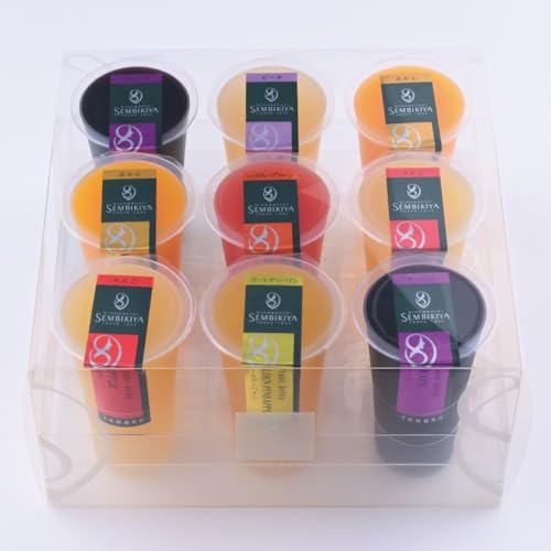 季節限定商品 日本橋 千疋屋総本店 フルートジェリー 9本入 ギフト ゼリー詰合せ