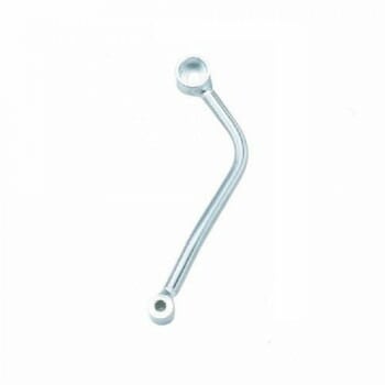 MST200FR 汎用マフラーステーφ12 200mm FR シルバー