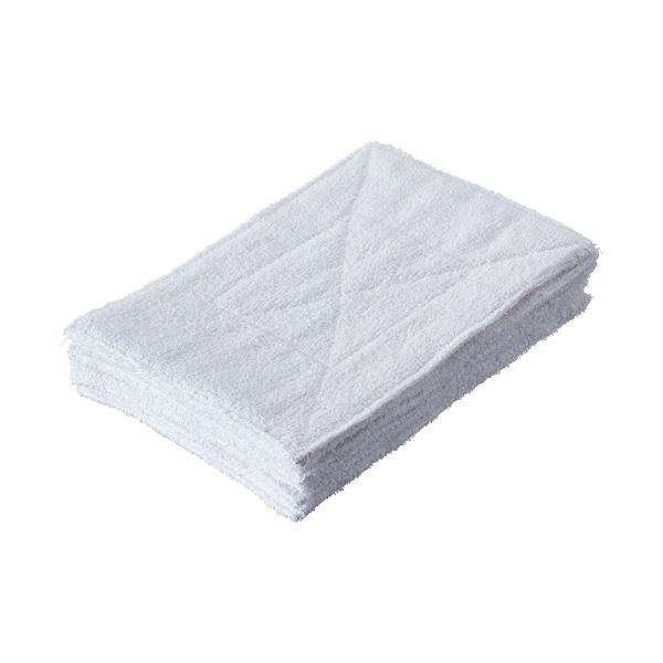 TANOSEE タオルぞうきん 厚手ホワイト 1セット（30枚：10枚x3パック）