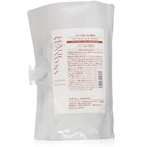 デミ コスメティクス デミ ヘアシーズンズ シャンプー モイスチャー 800ML レフィル 800ミリリットル (X 1)