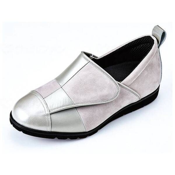 サロンドグレー 100年シューズ SL9107 ライトシルバー M メーカー直送