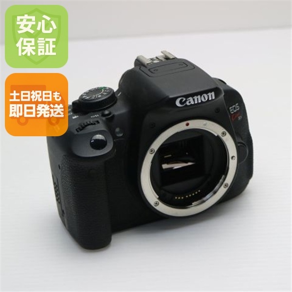 超美品 EOS Kiss X7i ブラック デジタル一眼 Canon 107