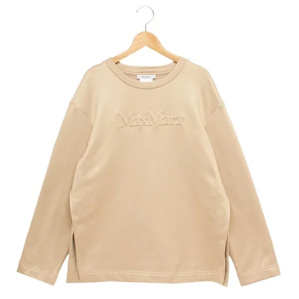 Tシャツ カットソー スウェット バーマ 裏起毛 ベージュ レディース 2521926028600 003