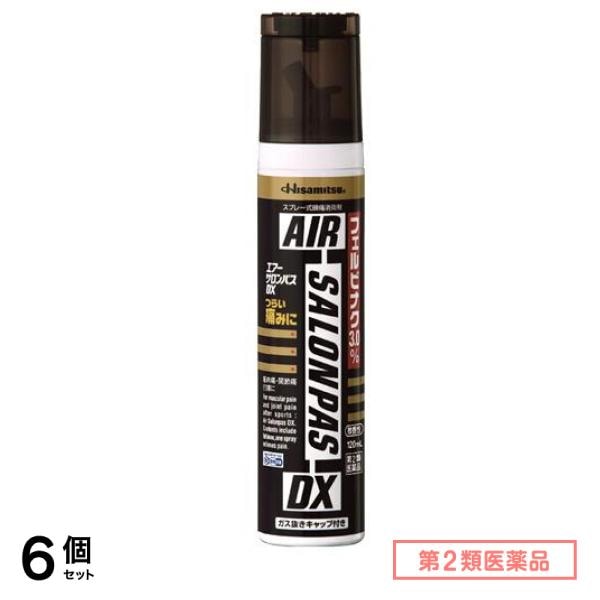 第２類医薬品 エアーサロンパスDX 120mL 6個セット