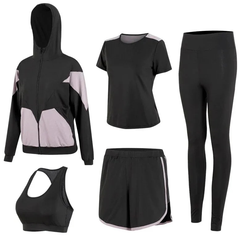 スポーツウェア レディース セット 細見せ トレーニングウェア 上下 ランニング ウェア フィットネ