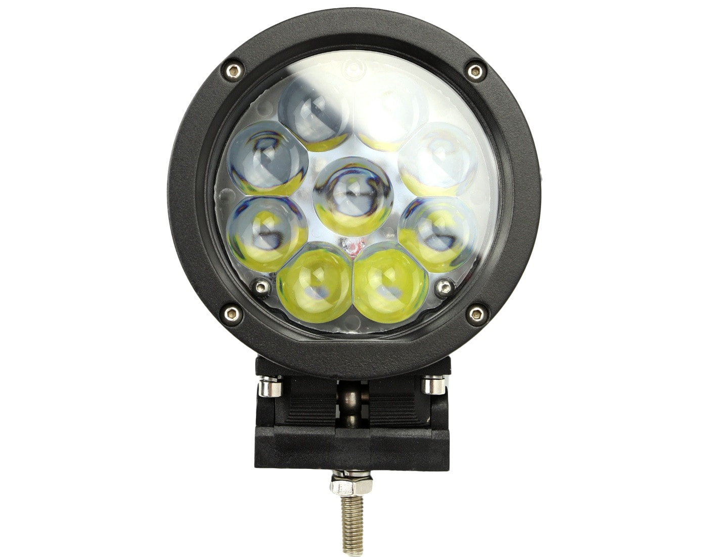 12V 24V兼用 防水 LED サーチライト 作業灯 45W 3600lm 照射角30度 スポットタイプ P-357