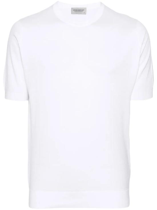 JOHN SMEDLEY Men Tops KEMPTON WHITE