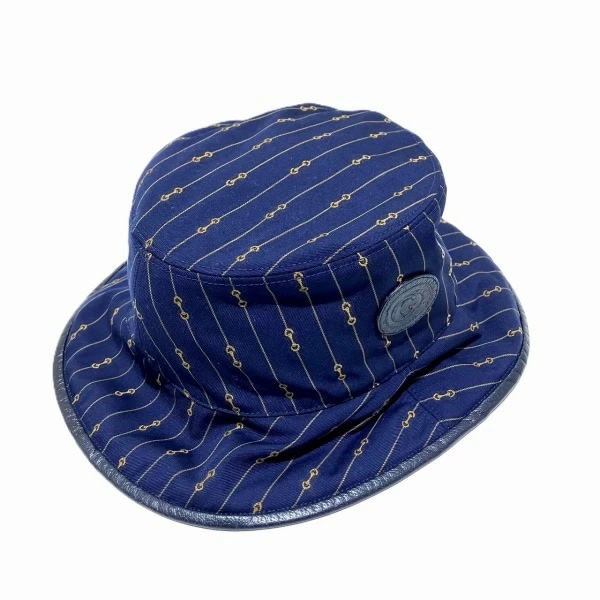 グッチ GUCCI GG×ホースビット 700851 ブランド小物 帽子【中古】