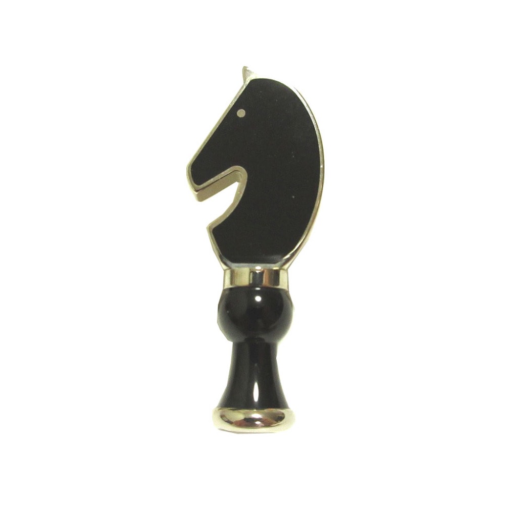 新品同様 ピンバッジ カヴァリエ ブローチ メタル/メタル ブラック 1088【中古】 レディース