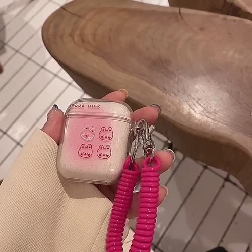 Airpods1/2かわいいンイヤホンAirpodspro保護ケースス柔らかいケース 送料無料！