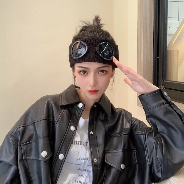 Qoo10] ヘアバンド韓国版メガネウールヘアバンドワ