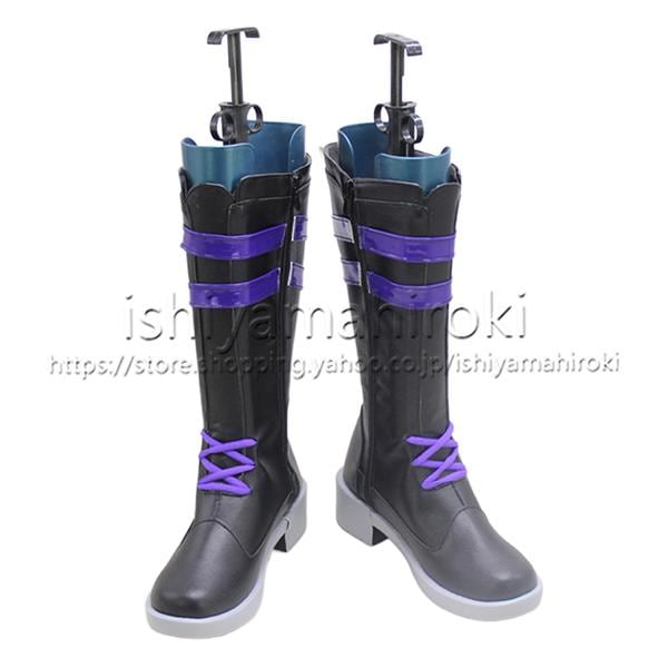 にじさんじ VTuber 風 浮奇・ヴィオレタ Uki Violeta コスプレ衣装 cosplay 靴 ブーツ 変装 ハロウィン 祭り