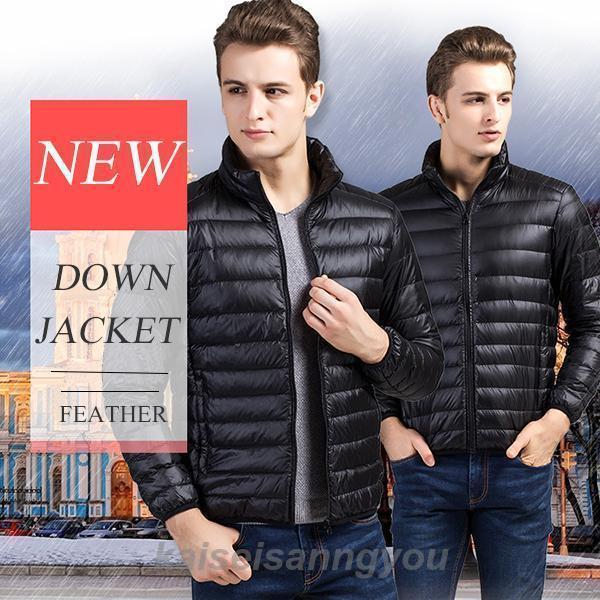 売れ筋秋冬新品 即納ダウンジャケット メンズ 中綿 ダウンジャケット ショート丈 ダウンコート アウター ファスナー 秋 冬防寒 防 紳士用 aaa