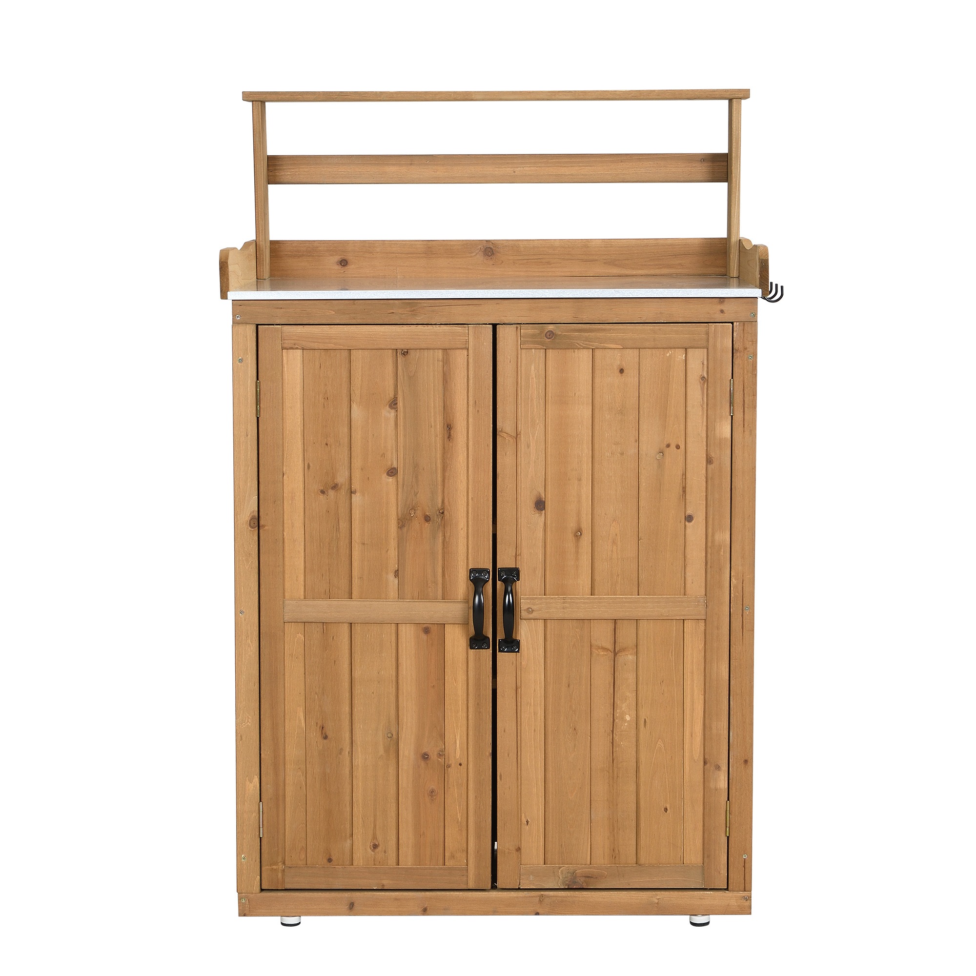 【国内発送,送.料無料】物置き 木製 収納庫 観音扉A1 ガーデニング用品 小屋 戸外収納庫 大型 屋外物置 棚 大型 ドア ベランダ 物置き 屋外収納 ガーデニング ウッド 園芸用品 庭 倉庫 DI