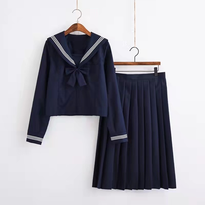 【1つ買うと10つ無料】Jkユニフォームベーシックネイビーネイビーナビールスクールスタイルミドルスーツスーツ