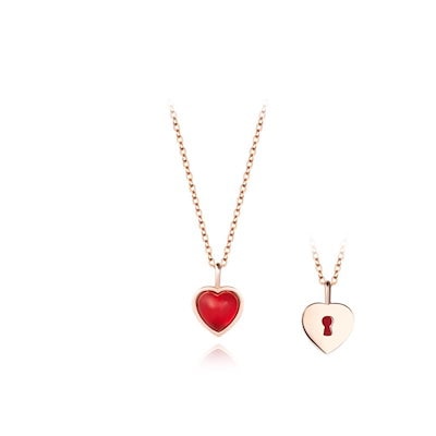 ◆STONEHENgE◆ 14K Heart Necklace SA25A03P SAG-25A03P-N4RST4 STONEHENgE 14K Heart Necklace SA25A03P SAG-25A03P-N4RST4