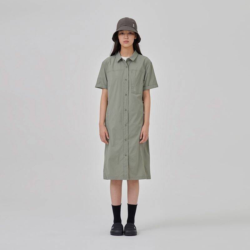DOD キャンパー 半袖ワンピース - L.KHAKI A4322COP01KAL 423972