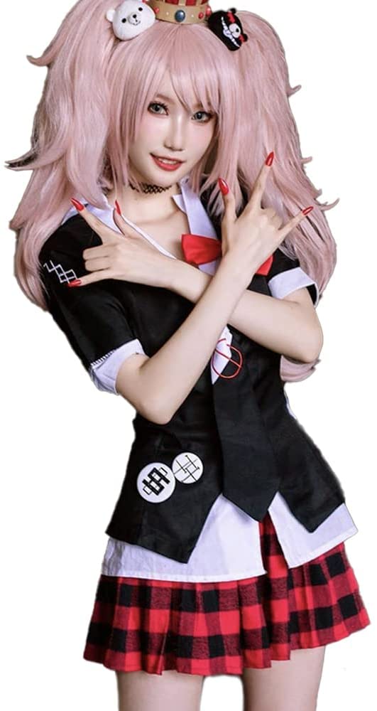 OMG 江ノ島盾子 コスプレ ダンガンロンパ コスチューム 希望の学园と绝望の高校生 コスプレ衣装