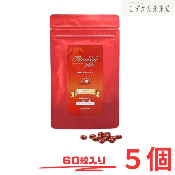 オリゴノール フローレイプラス 60粒×5個セット 活里